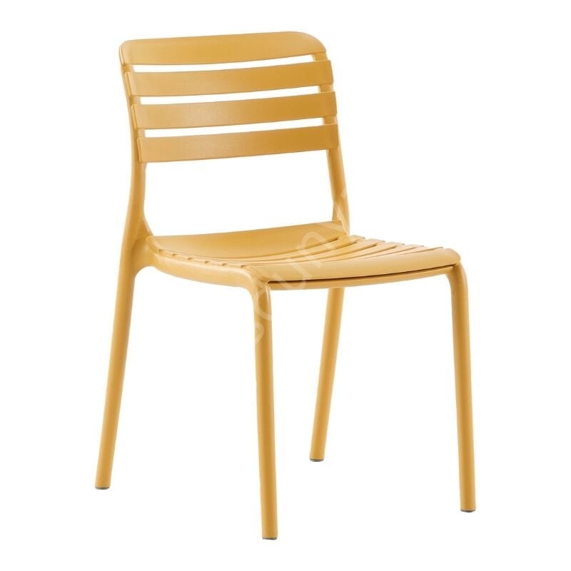 Ventolüx PP Plastik Sandalye Hardal