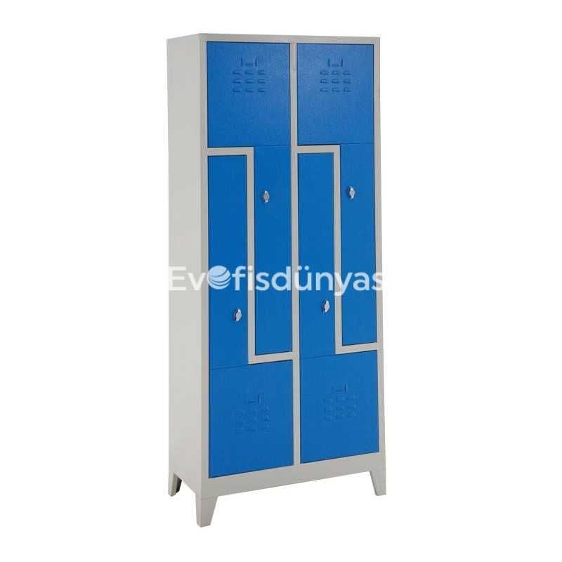 Z Tipi 4'lü Soyunma Dolabı