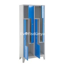 Z Tipi 4'lü Soyunma Dolabı