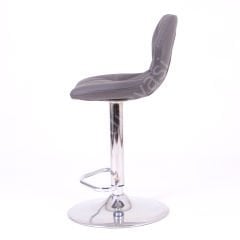 High Desenli Bar Sandalyesi