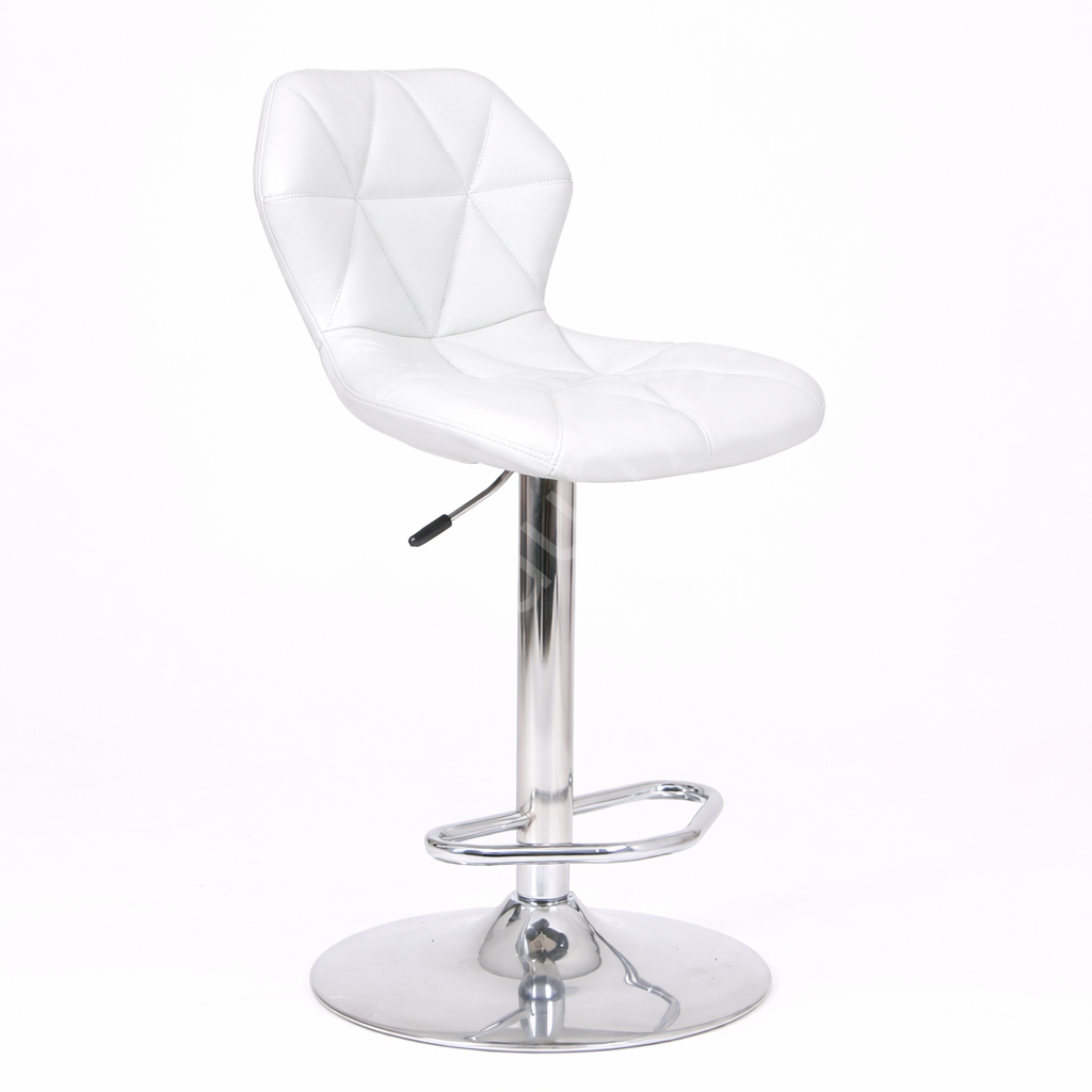 High Desenli Bar Sandalyesi