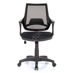 Regal Plastik Ayaklı Çalışma Koltuğu Siyah