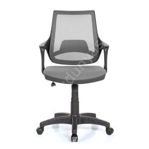 Regal Plastik Ayaklı Çalışma Koltuğu Gri