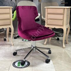 Sude Çalışma Koltuğu Pembe - Plastik