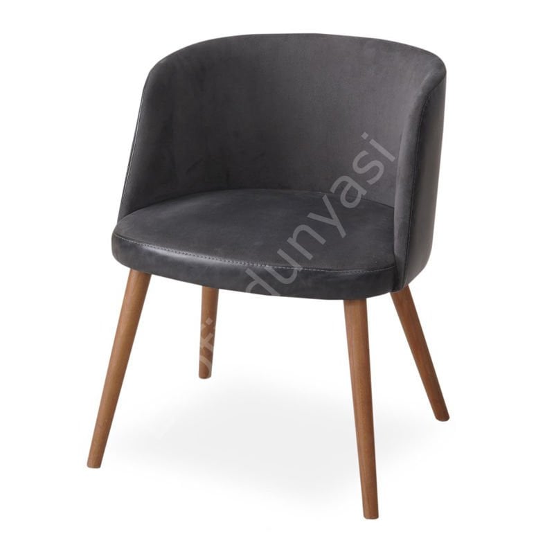 Devid Torna Ayaklı Ahşap Sandalye