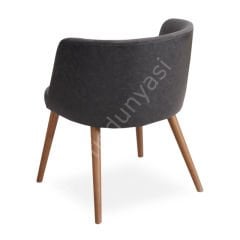 Devid Torna Ayaklı Ahşap Sandalye