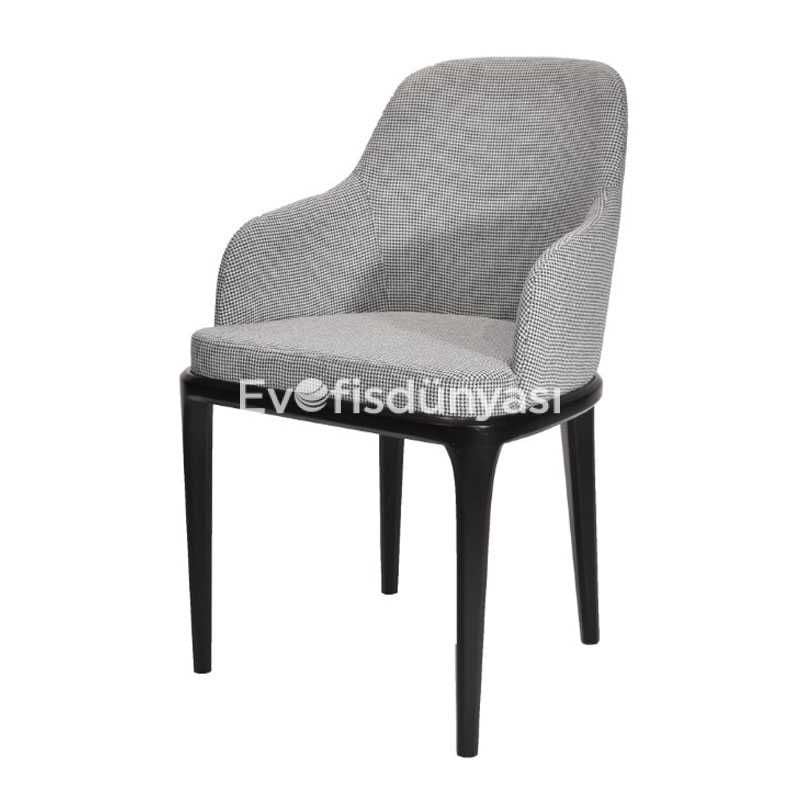 Chen Kasalı Ayak Ahşap Sandalye 001