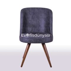 Viop Torna Ayak Ahşap Sandalye Ceviz