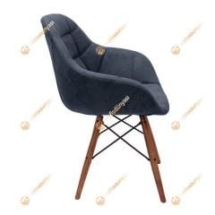 Arf Ceviz Ahşap Ayaklı Cafe Sandalyesi