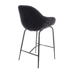 Arf Metal Ayak Bar Sandalyesi 75 cm - Siyah