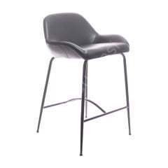 Aura Metal Ayak Bar Sandalyesi 65 cm - Siyah