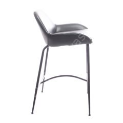 Aura Metal Ayak Bar Sandalyesi 65 cm - Siyah