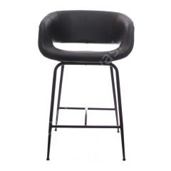 Ciro Metal Ayaklı Bar Sandalyesi 65 - Siyah