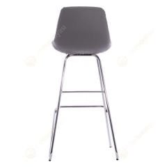 Kullek Krom Ayaklı Bar Sandalyesi