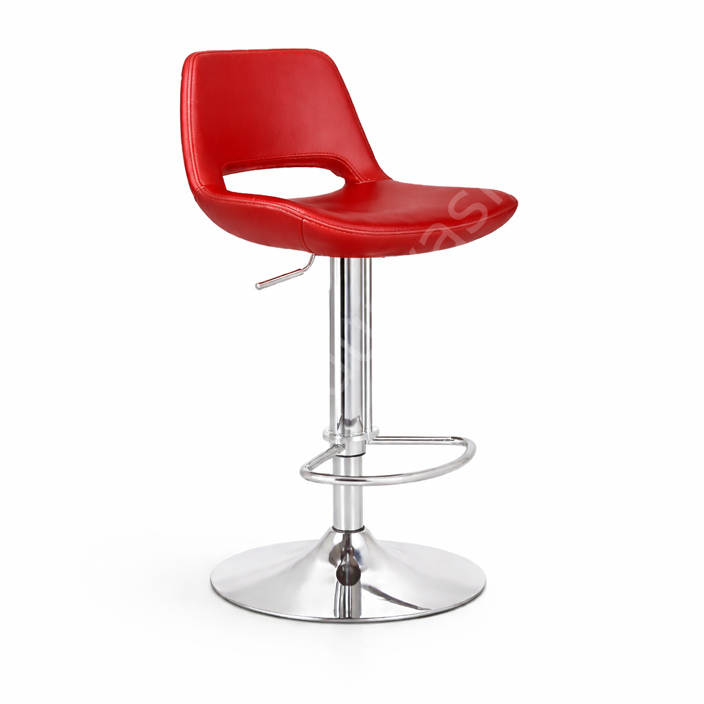 Mark Bar Sandalyesi Kırmızı