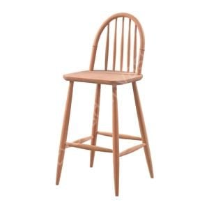 Eyfel Ham Ahşap Bar Sandalyesi