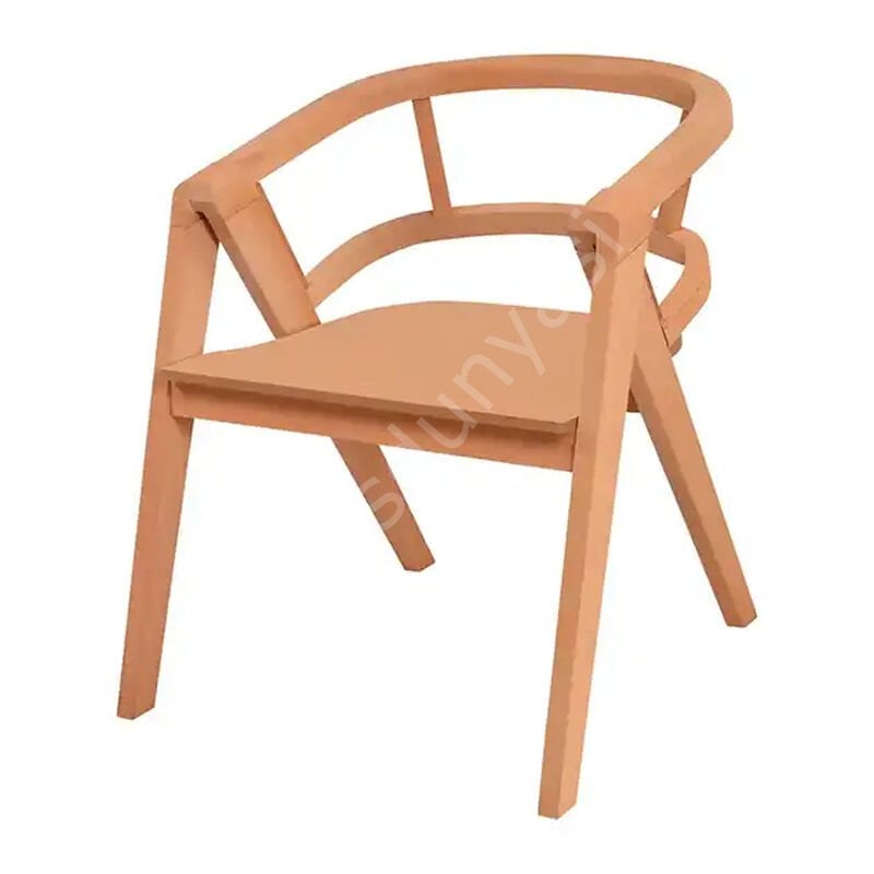 Vitor Ham Ahşap Sandalye