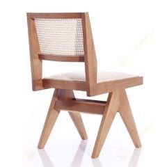 Bonga Hasırlı Ahşap Sandalye