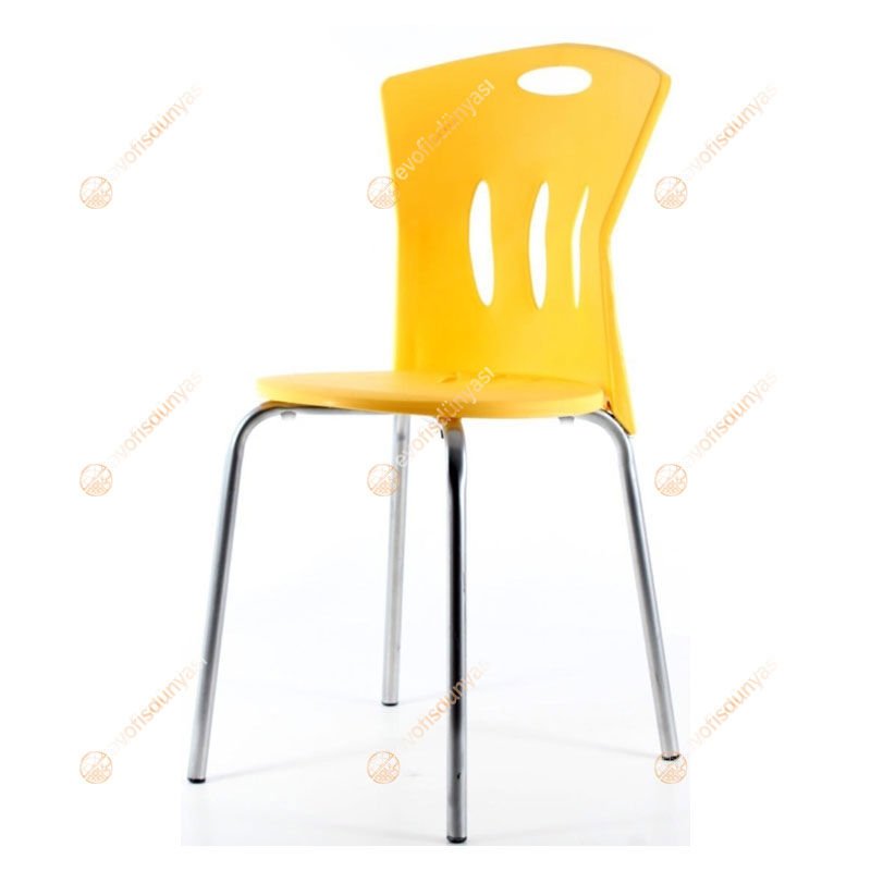 Linda Plastik Sandalye Sarı