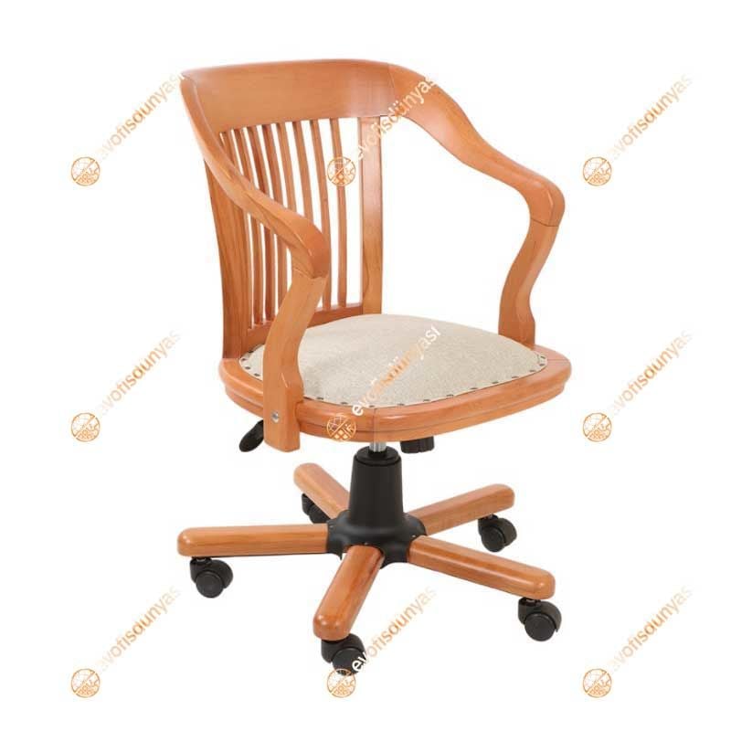 Senyör Ahşap Müdür Koltuğu