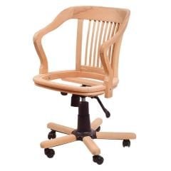 Senyör Ham Ahşap Müdür Koltuğu