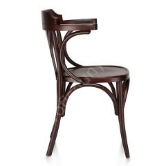 Nostalgia Kollu Thonet Sandalye Koyu Ceviz