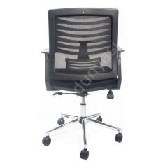 Alex Fileli Çalışma Koltuğu Siyah