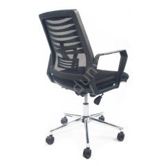 Alex Fileli Çalışma Koltuğu Siyah