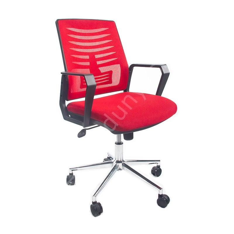Alex Fileli Çalışma Koltuğu Kırmızı