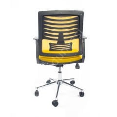 Alex Fileli Çalışma Koltuğu Sarı