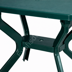 70x110 Muz Ayak Plastik Masa Yeşil