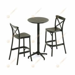 Eritre Sabit Bistro Masa Takımı