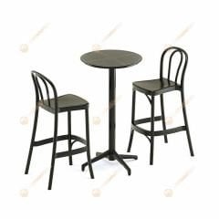 Grenada Katlanır Bistro Masa Takımı