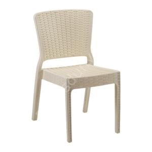 Feyza Rattan Görünümlü Sandalye