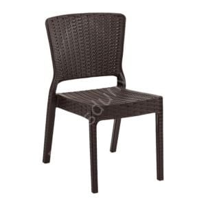 Feyza Rattan Görünümlü Sandalye