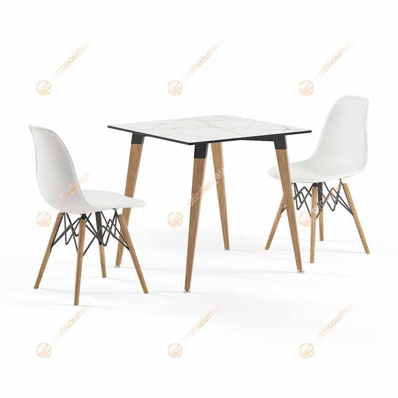 Belize 77x77 Masa Takımı 2 Kişilik