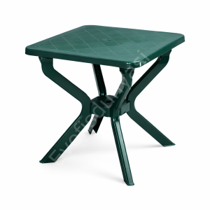 70x70 Muz Ayak Plastik Masa Yeşil