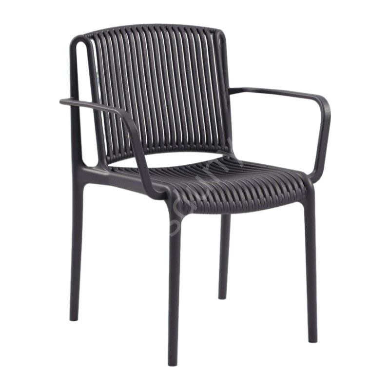 Tropik Plastik Sandalye Kollu