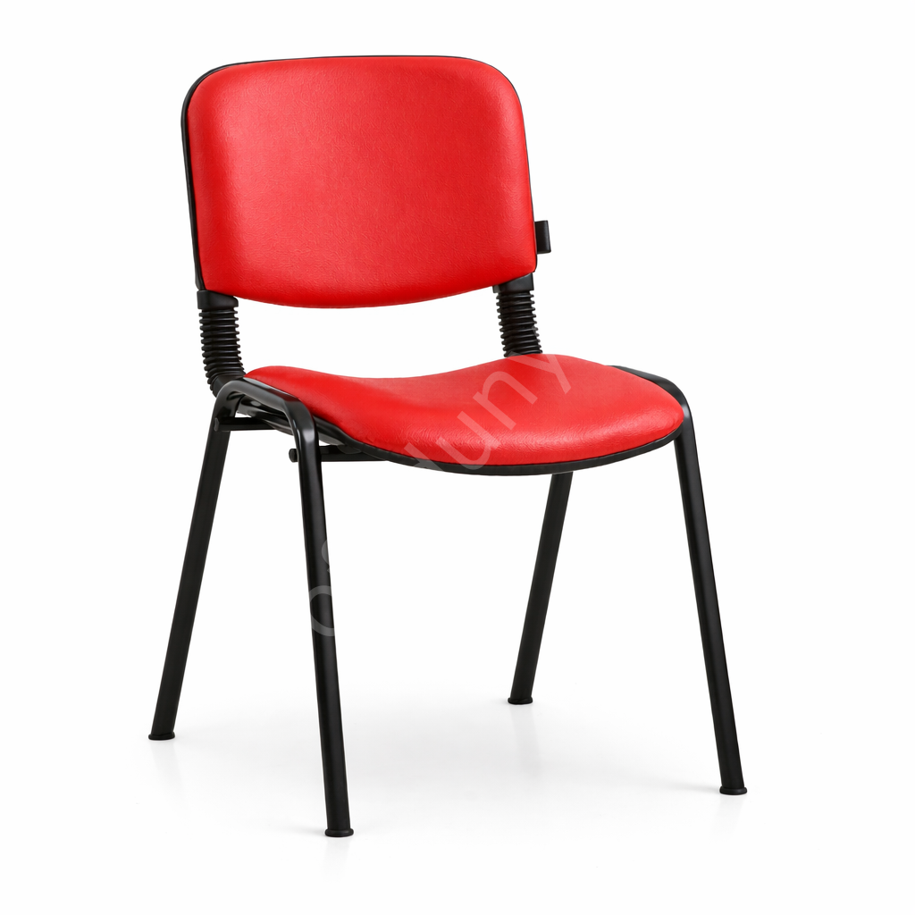 Form Sandalye Boyalı Kırmızı