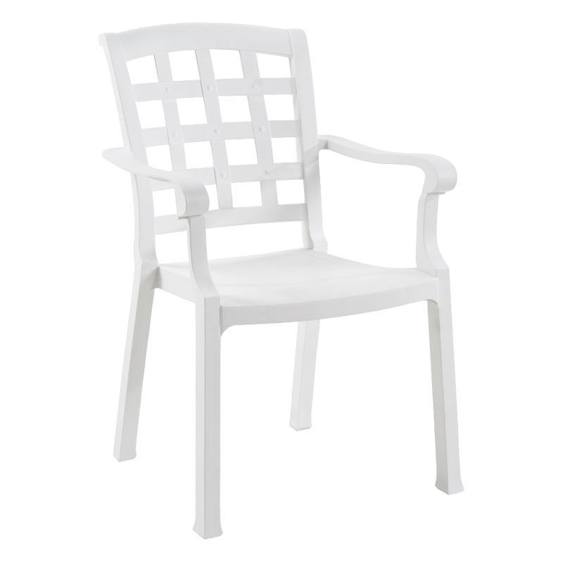 Pasha Plastik Sandalye Beyaz
