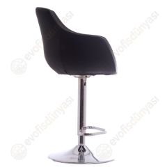 Megan Tepsi Ayaklı Bar Sandalyesi