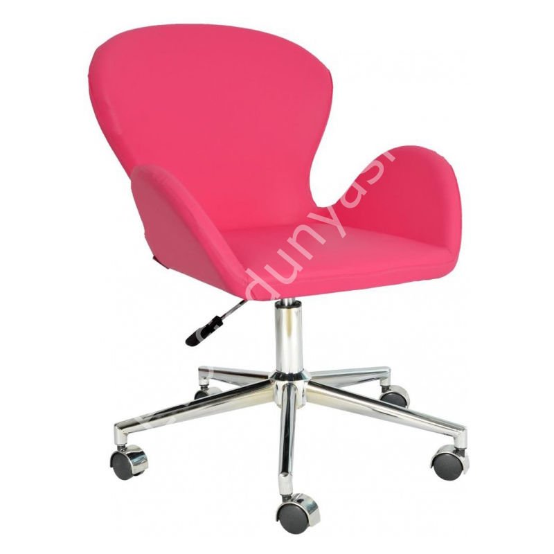 Yasmin Çalışma Koltuğu Pembe