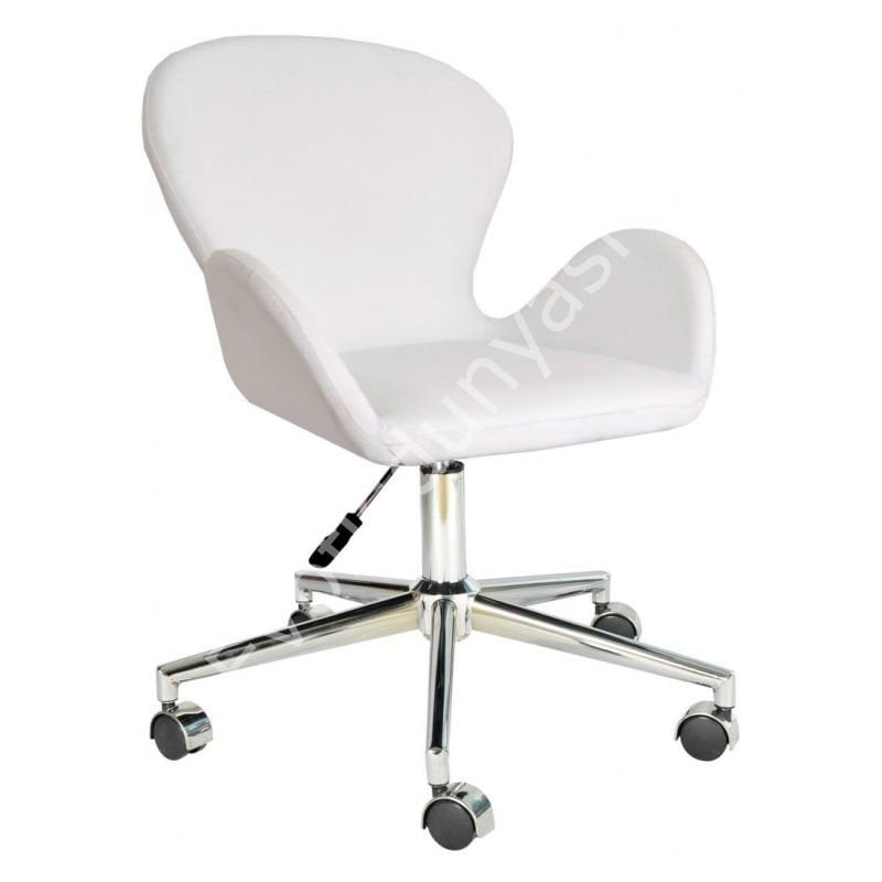Yasmin Çalışma Koltuğu Beyaz
