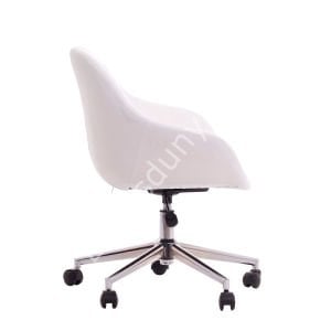 Arf Krom Ayaklı Çalışma Sandalyesi