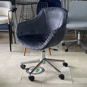 Megan Bilgisayar ve Çalışma Koltuğu Antrasit - Krom