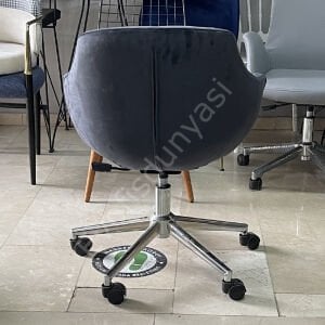 Megan Bilgisayar ve Çalışma Koltuğu Antrasit - Krom