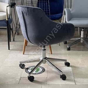 Megan Bilgisayar ve Çalışma Koltuğu Antrasit - Krom