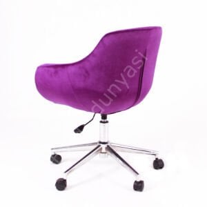 Megan Bilgisayar ve Çalışma Koltuğu Mor - Krom
