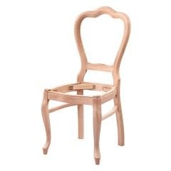 Ham Ahşap Sandalye 002