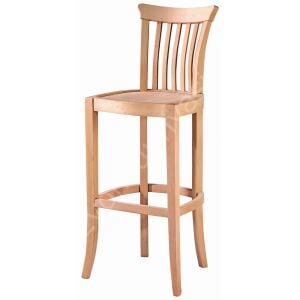 Ham Ahşap Bar Sandalyesi 001
